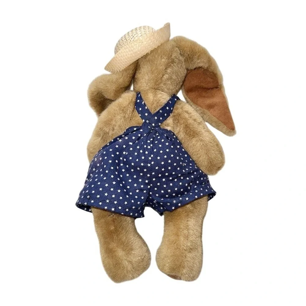Vintage jointed Plush Bunny 12